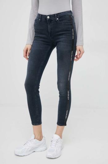 džíny Calvin Klein Jeans dámské, medium waist