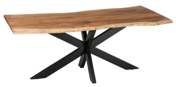 Obdélníkový jídelní stůl s deskou z akáciového dřeva Gerard Acacia - 200*90*76 cm 23903