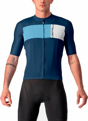 Castelli Prologo 7 Dres Belgian Blue/Drive Blue-Silver Gray XL