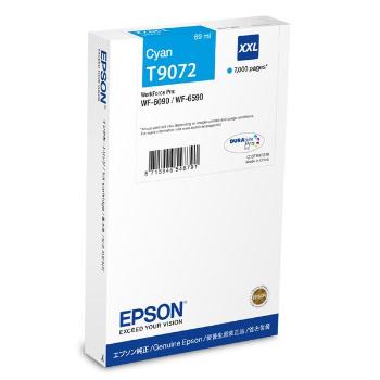 EPSON T9072 (C13T907240) - originální cartridge, azurová, 69ml