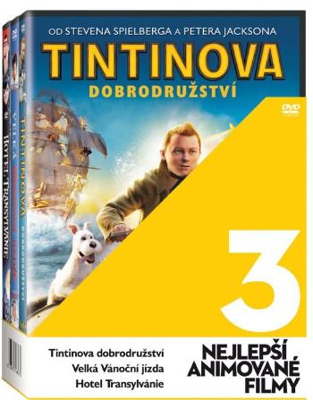 3x Animované filmy - kolekce (3 DVD)