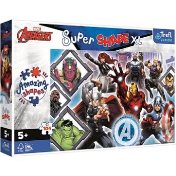 Trefl Puzzle Super Shape XL Avengers 104 dílků (50018)