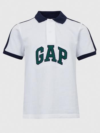 GAP Polo triko dětské Bílá