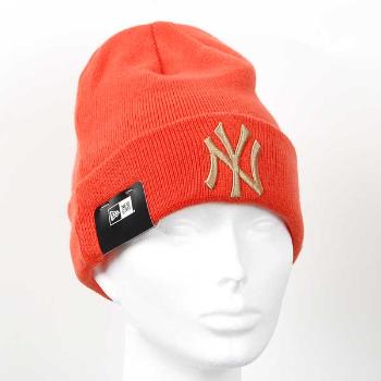 Kulich New Era MLB League Essential Cuff NY Yankees Knit Orange - UNI
