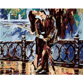 Malování podle čísel - Vášnivý pár v černém (HRAmal00638nad)