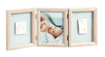 BABY ART Dvojitý rámeček na otisky + foto - Stormy