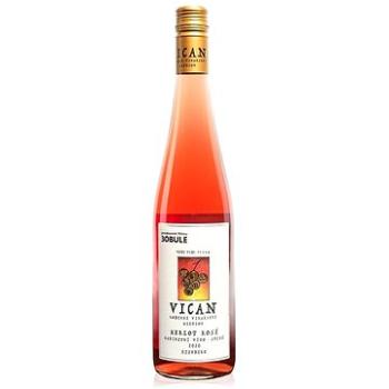 VINAŘSTVÍ VICAN Merlot rosé 2020 0,75l (8596169001559)