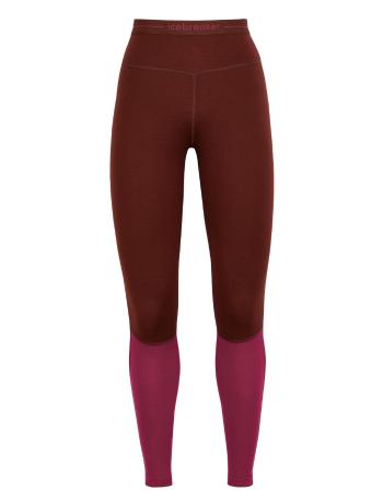 dámské spodky ICEBREAKER Wmns ZoneKnit™ 260 Leggings, Espresso/Cherry/Cb velikost: M