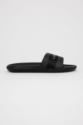Pantofle Lacoste pánské, černá barva