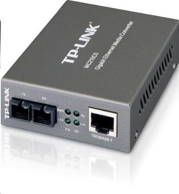 TP-LINK MC210CS převodník , 1000TX/1000FX SM, SC, 15 k - Verze 2 (9V), MC210CS