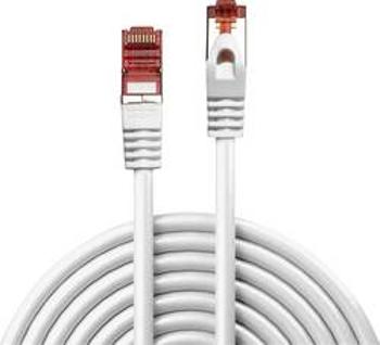 Síťový kabel RJ45 LINDY 47385, 3.00 m, bílá