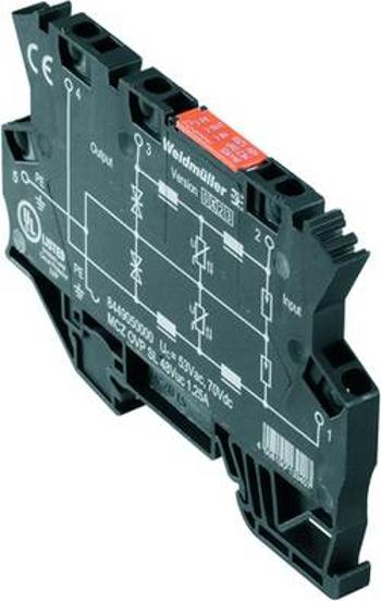 MCZ SERIES, Surge protection for instrumentation and control, 48 V, Surge protection for measurement and control Weidmüller MCZ OVP SL 48VUC 1,25A 844