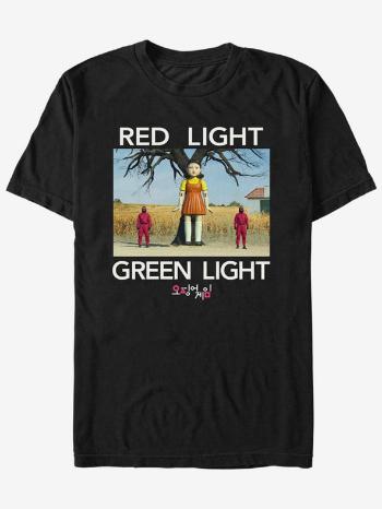 ZOOT.Fan Netflix Red Light Green Light Triko Černá