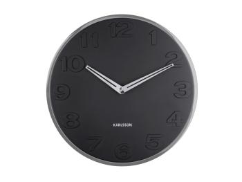 Nástěnné hodiny New Original – černá