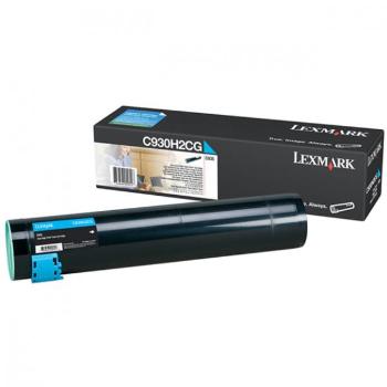 LEXMARK C930H2CG - originální toner, azurový, 24000 stran