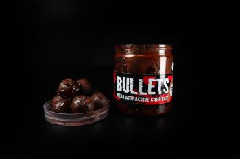 G.B.U. Dipované boilies BULLETS SQUID 77 200g