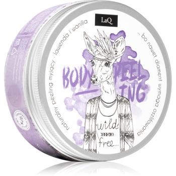 LaQ Fruit Line Lavender & Vanilla čisticí tělový peeling 200 ml