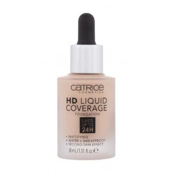 Catrice HD Liquid Coverage 24H 30 ml make-up pro ženy 005 Ivory Beige na všechny typy pleti