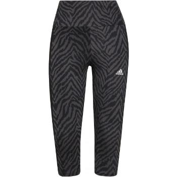 adidas ZBR CAPRI Dámské 3/4 legíny, tmavě šedá, velikost XS