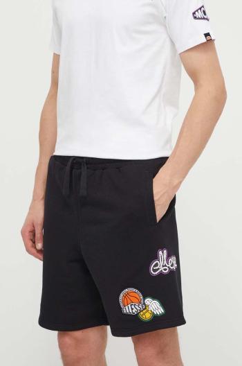 Kraťasy Ellesse Bronxa Short pánské, černá barva, SHV20121