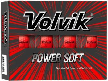 Volvik Power Soft Red Golfové míčky