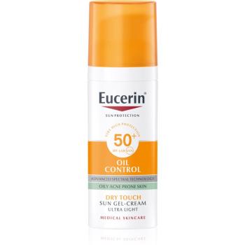 Eucerin Sun Oil Control ochranný krémový gel na obličej SPF 50+ 50 ml