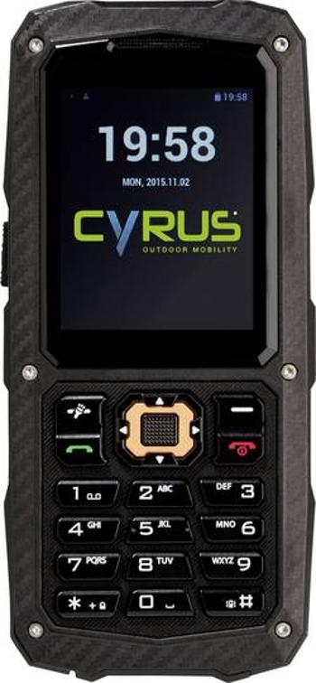 Cyrus CM8 Solid outdoorový mobilní telefon černá