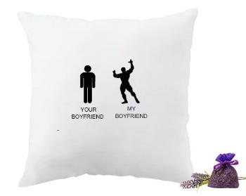 Levandulový polštář Fitness Boyfriend