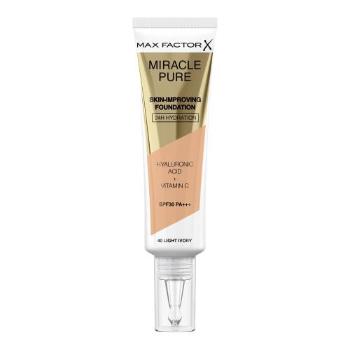 Max Factor Miracle Pure Skin-Improving Foundation SPF30 30 ml make-up pro ženy 40 Light Ivory