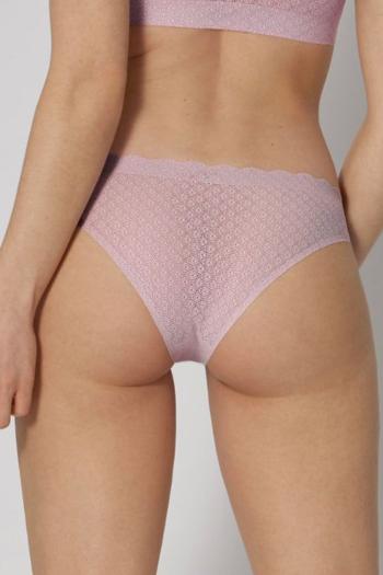 Světle fialové kalhotky Zero Feel Lace Brazil Panty