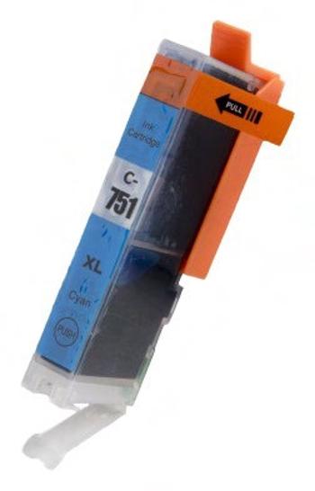 CANON CLI-751 C - kompatibilní cartridge, azurová, 12ml