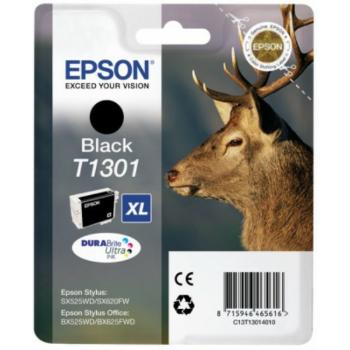 EPSON T1301 (C13T13014022) - originální cartridge, černá, 25,4ml