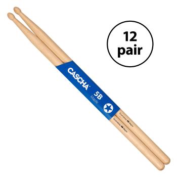 Cascha Drumsticks Pack 5B Maple