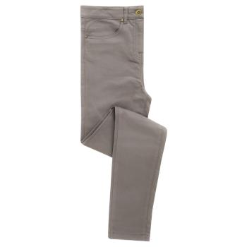 Premier Workwear Dámské džíny Chino Performance - Ocelová | L/34