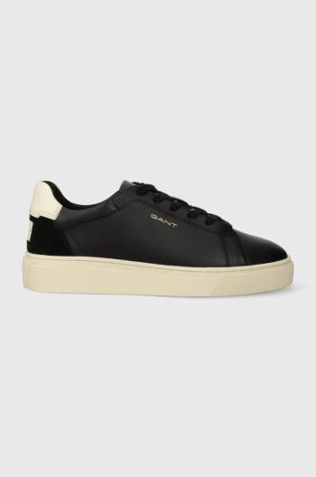 Kožené sneakers boty Gant Julice černá barva, 27531173.G00