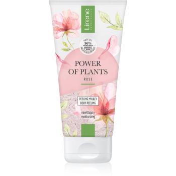 Lirene Power of Plants Rose peelingový gel s hydratačním účinkem 175 ml