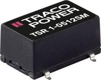 DC/DC měnič napětí, SMD TracoPower TSR 1-2465SM, 24 V/DC, 6.5 V/DC, 1000 mA, Počet výstupů 1 x