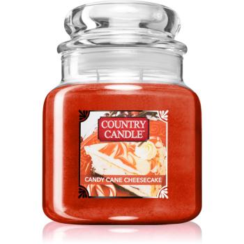 Country Candle Candy Cane Cheescake vonná svíčka 453 g