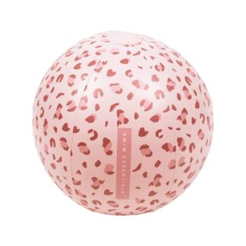 Swim Essential s Plážový míč 'Old' Pink Leopard ⌀ 51 cm