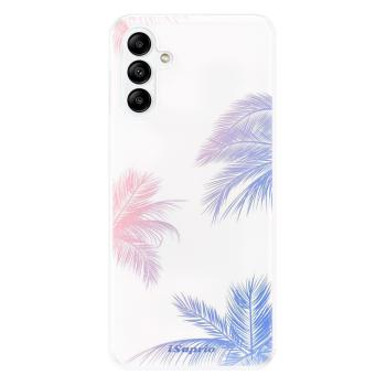 Odolné silikonové pouzdro iSaprio - Digital Palms 10 - Samsung Galaxy A04s