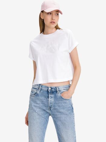 Calvin Klein Jeans Crop top Bílá