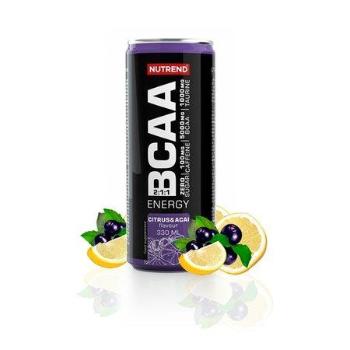 Nutrend nápoj BCAA ENERGY - citrus+acai 330ml, citrus, +, acai