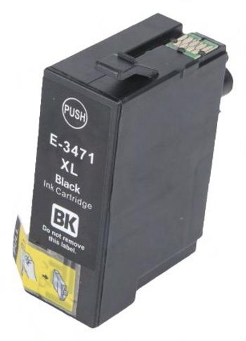 EPSON T3471 (C13T34714010) - kompatibilní cartridge, černá, 32ml