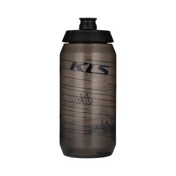 Cyklo láhev Kellys Kolibri 0,55l  Transparent Black