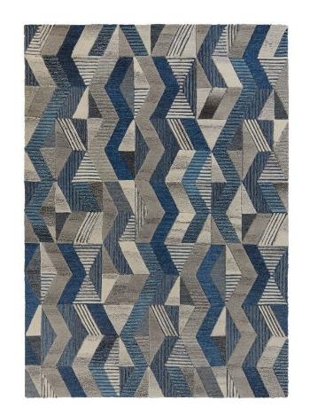 Flair Rugs koberce Kusový koberec Moda Asher Blue - 160x230 cm Modrá