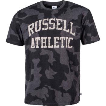 Russell Athletic S/S CREWNECK TEE SHIRT Pánské tričko, černá, velikost S