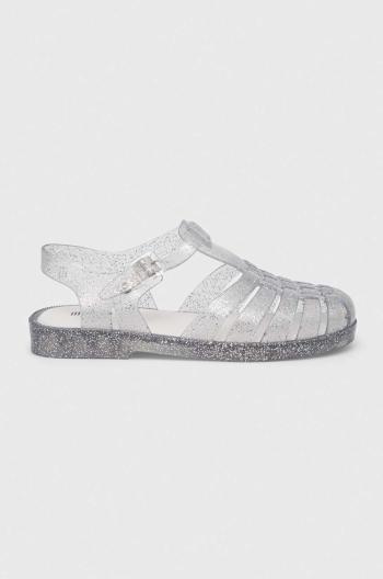 Sandály Melissa MELISSA POSSESSION SHINY AD dámské, stříbrná barva