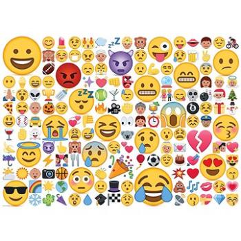 Eurographics Puzzle Emoji: Jaká je tvá nálada? 1000 dílků (628136608169)