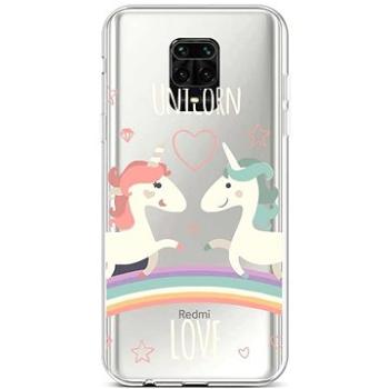 TopQ Kryt Xiaomi Redmi Note 9 Pro silikon Unicorn Love 50040 (Sun-50040)