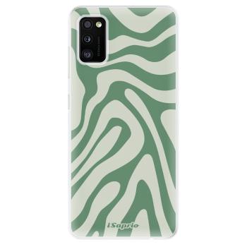 Odolné silikonové pouzdro iSaprio - Zebra Green - Samsung Galaxy A41